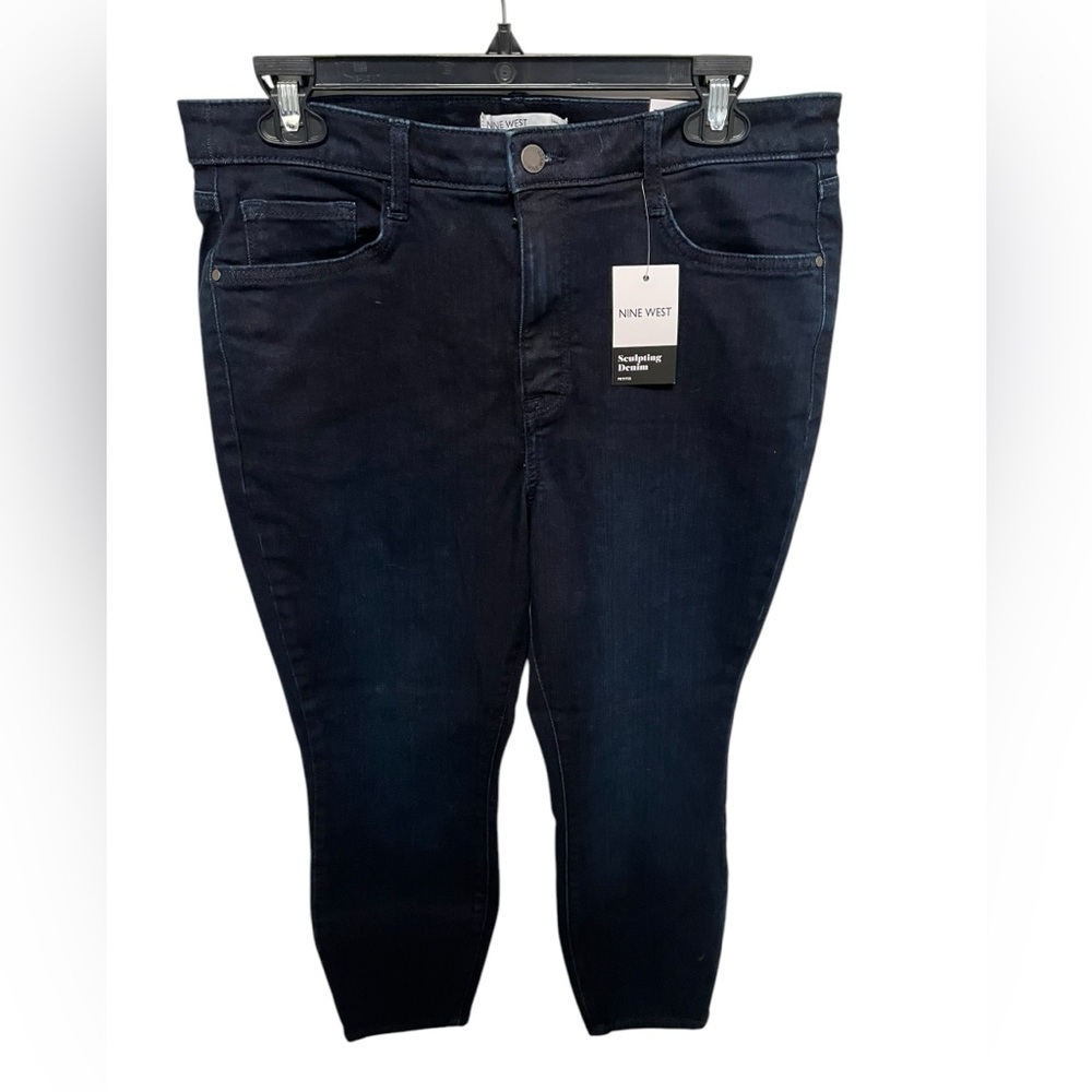 Nine West skinny high-rise sculpting denim. NWT
